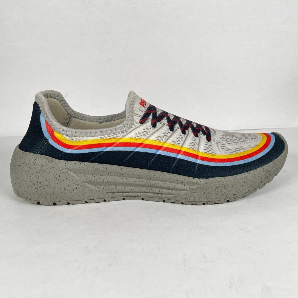 Psudo Racer Sneakers Womens Size 11 Colorful Slip On Comfort Shoes - Made in USA